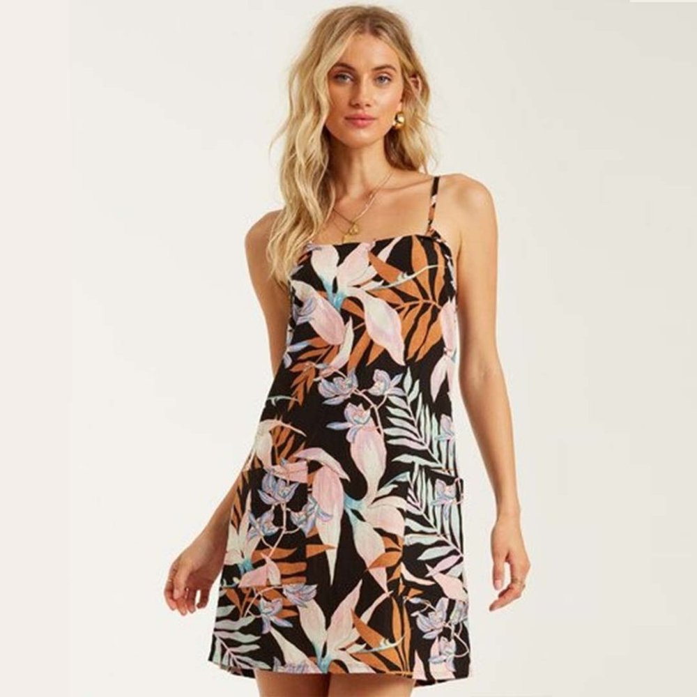 Billabong Straight Round Dress - Floral